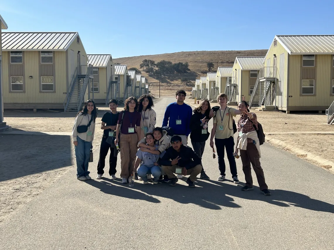 delegates at Camp Roberts
